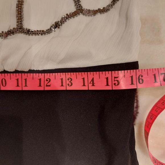 ❣️Ladies sequin white/black dress size XL (#308) - Picture 12 of 12